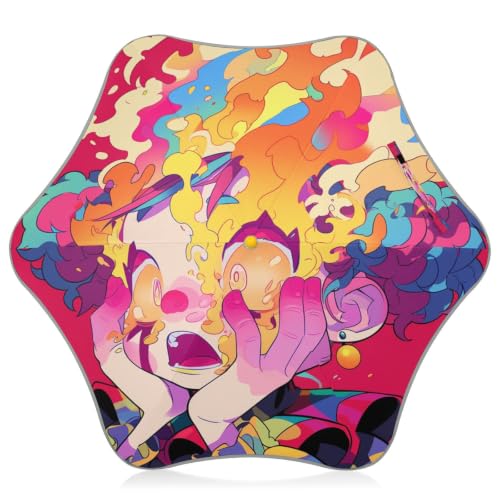 Parapluie pliant pour enfants avec sécurité réfléchissantes et protection UV