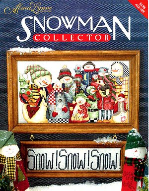 Alma Lynne Designs - Snowman Collector Cross Stitch Pattern