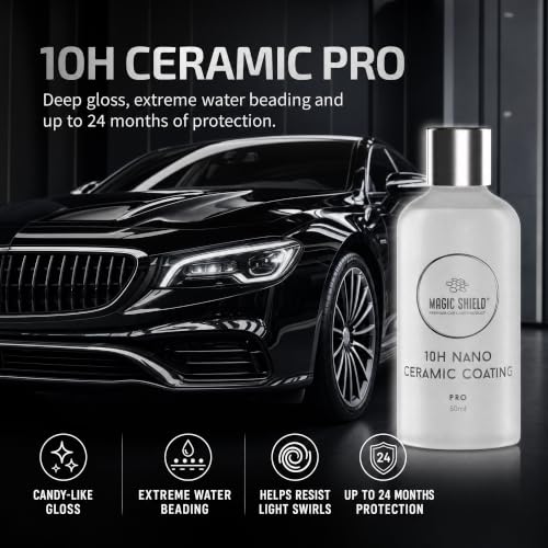 Revestimiento cerámico 10H Magic Shield con autocuración para dos coches 6
