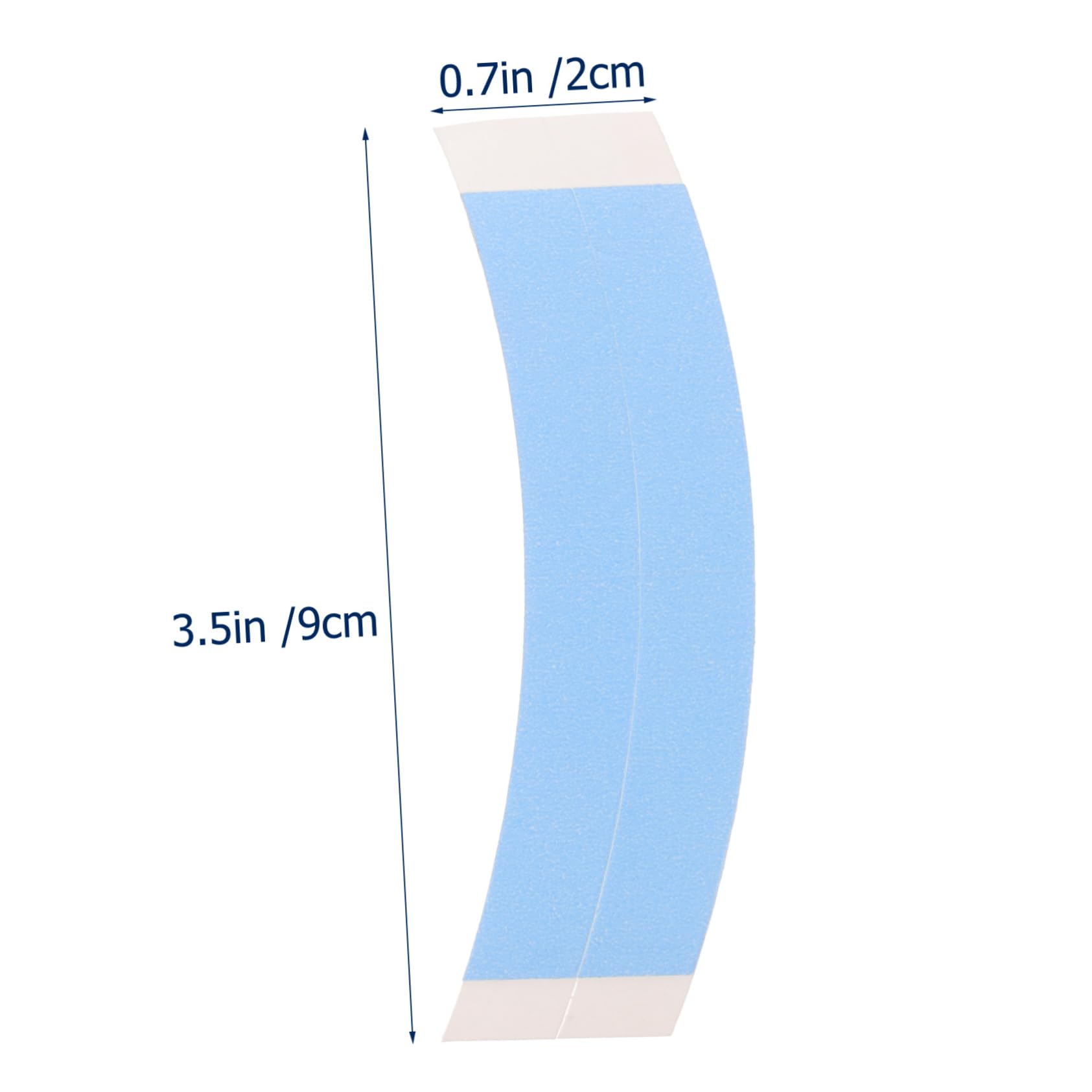 PartyKindom Wig Adhesive Tape Set of 36 Double Sided Waterproof Flexible for Lace Front Toupees