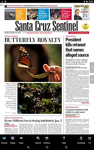 Santa Cruz Sentinel e-Edition (Kindle Tablet Edition) – vue 2