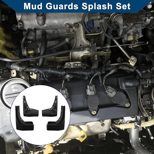 Image of Mud Flaps Splash Guards W /Mount Accessories for Mercedes-Benz GLS450 GLS550 X166 2015-2019 Front and Rear Mud Guards 1 Set
