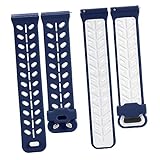 HOMSFOU Correa De Reloj De Silicona Muñequera Pulsera De Repuesto Para Bandas De Reloj Inteligente Banda De Reloj Inteligente Banda De Reloj De Reemplazo Pulsera De Reloj Inteligente