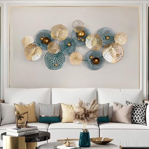 Lucky Monet 3D Large Metal Wall Art Decor for Living Room 51