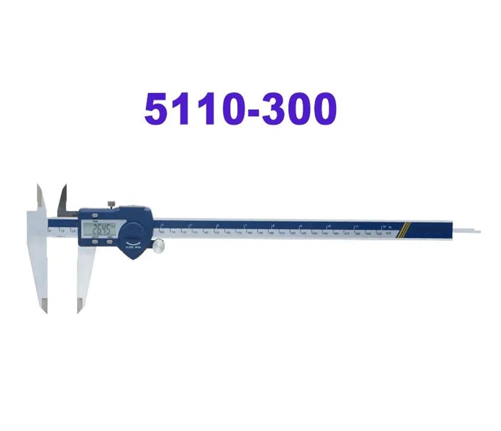 Calibrador digital de acero inoxidable de 0 a 150 mm, calibrador electrónico Vernier Micrómetro(0-300mm)