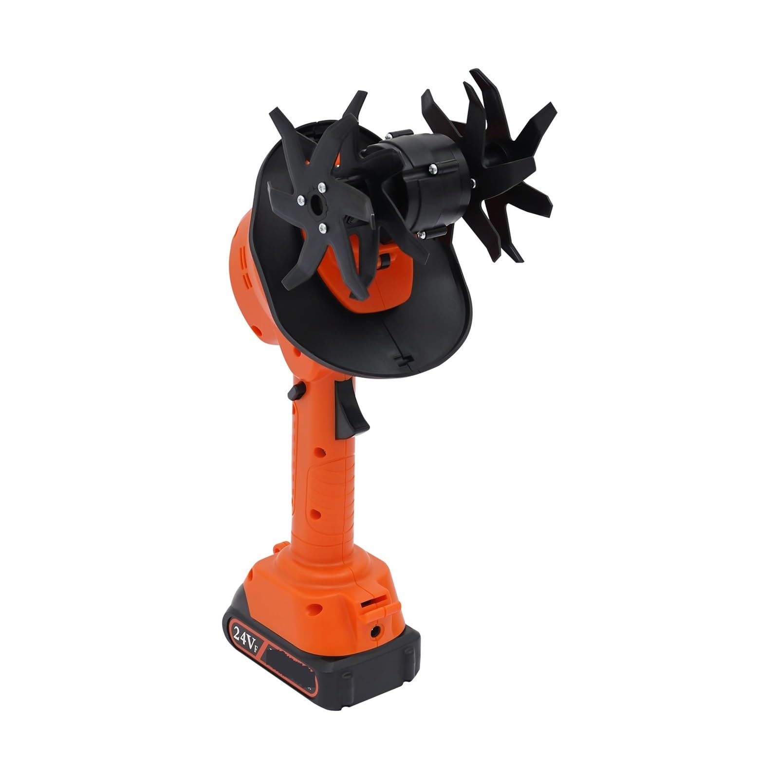 Cultivador Inalámbrico De 21 V, Motocultor Eléctrico Jardín 235 RPM (Ancho/Profundidad 3,94 Pulgadas) For Cultivo Suelo/césped Gran Potencia