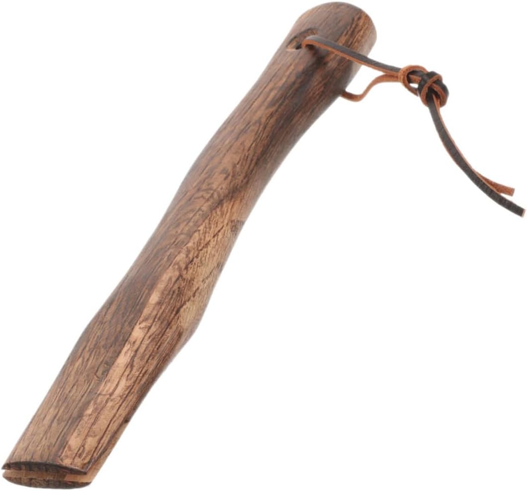 Ergonomic Wood Hatchet Handle Comfortable Grip Short Replacement Axe Handle for Camping and Firewood Cutting Durable Wooden Grip for Efficient Use and Easy Installation