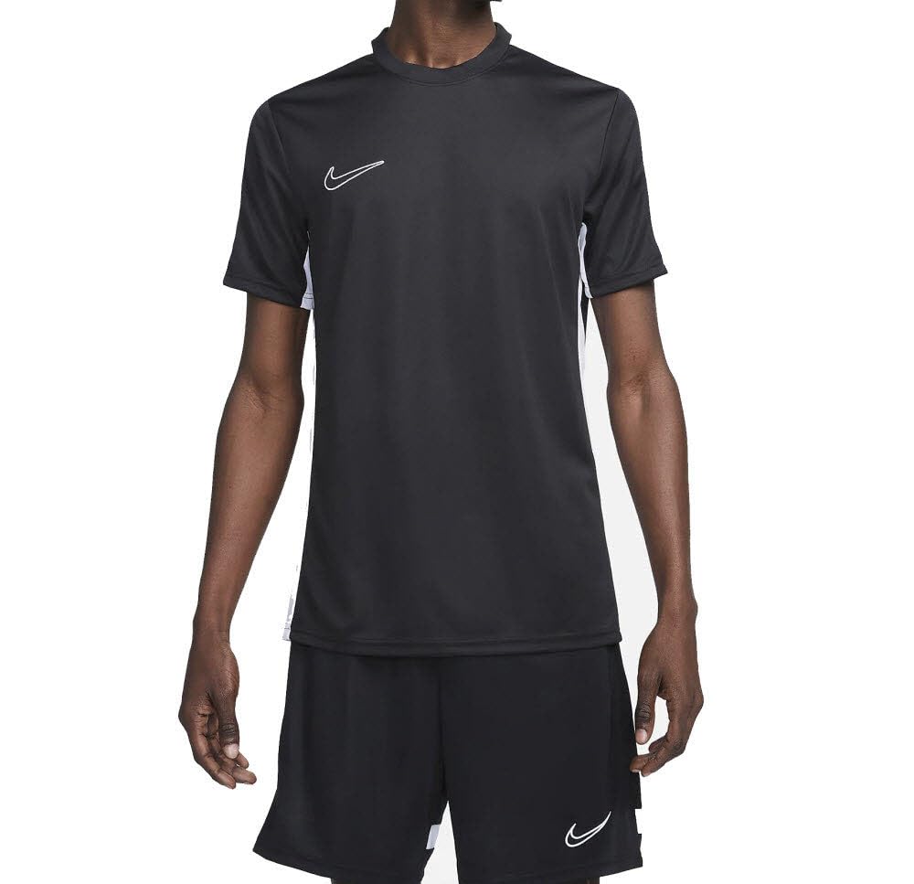NIKE Men's M NK DF ACD23 TOP SS BR T-Shirt, Black/White/White, M