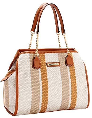 Bolsa Feminina Listras em tecido Chenson