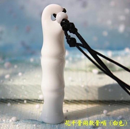 Spend one Thousand Bone Zhao liying Dress up Palace Bell Jewelry Desist Baguio sad Flower Ring Bracelet Bangle Bone Whistle (Spend one Thousand Bone Whistle (White)