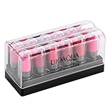 Colores vivos: 12 colores vivos y brillantes que muestran su atractivo encanto que se adapta a cualquier complexión, desde delicados tonos cotidianos hasta rojos intemporales para looks clásicos, siempre hay uno adecuado para usted