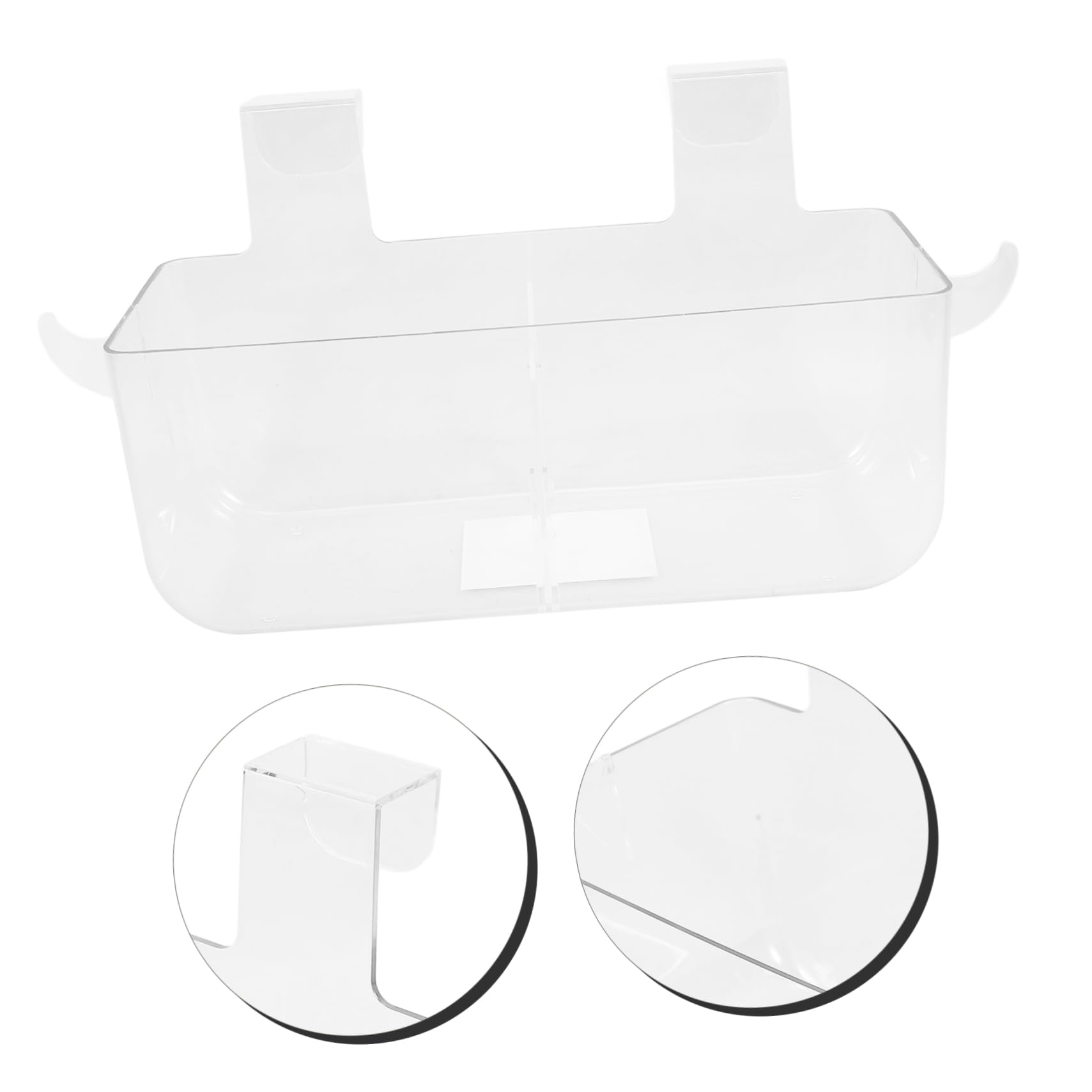 Boîte De Rangement Murale Transparente Organisateur Suspendu Multipurpose pour Bureau Maison Et Cuisine Pratique Et Élégant pour Vos Affaires Personnelles