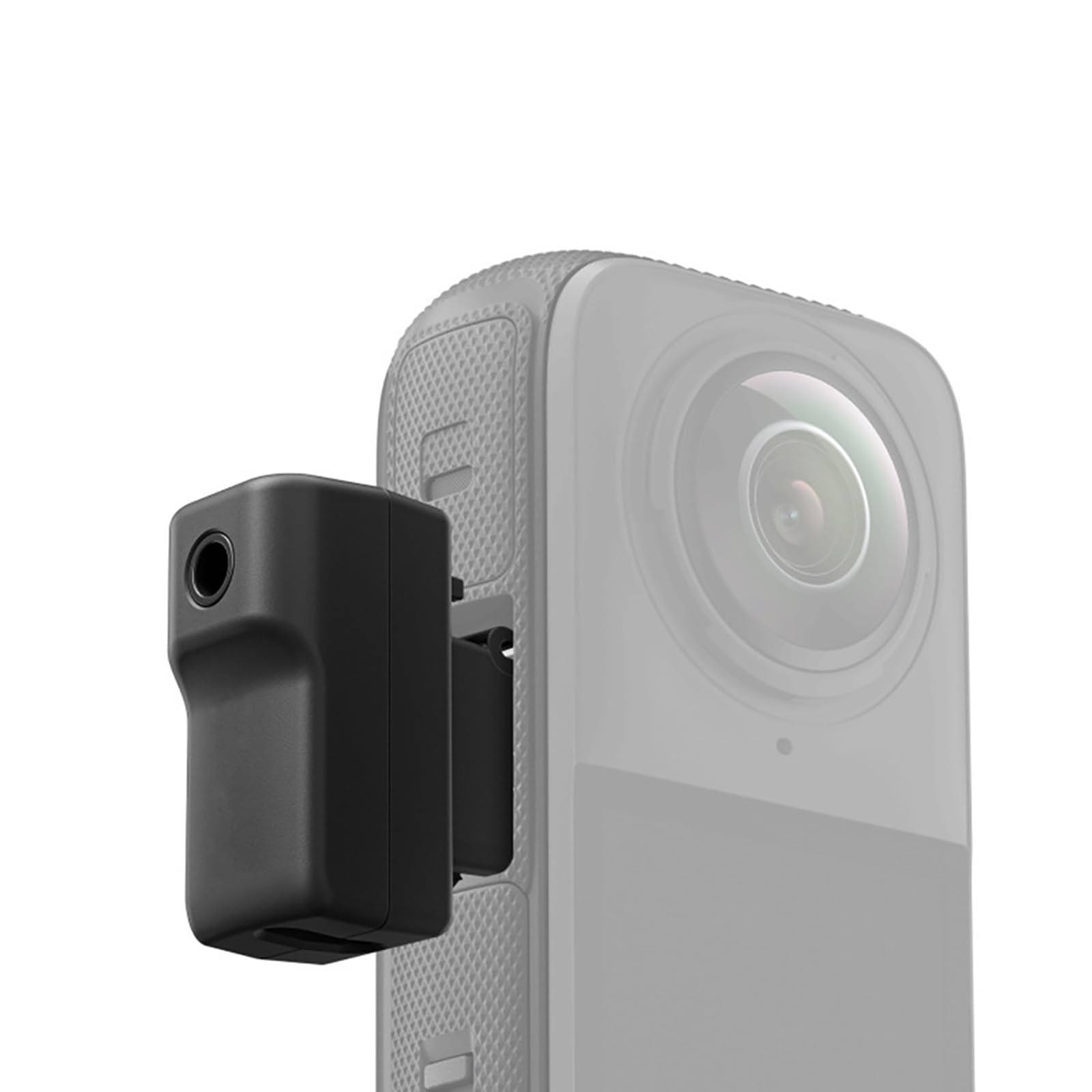 NATEFEMIN Type-C 3.5mm Mic Adapter Charging Audio Adapter for Insta360 X4 Action Camera Accessory Part