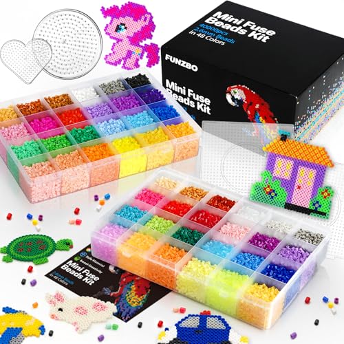 40000 perline fusibili da 2,6 mm per bambini