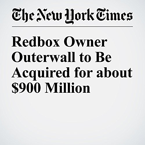 Redbox Owner Outerwall to Be Acquired for about $900 Million cover art