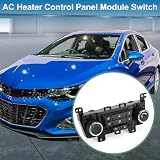 A ABSOPRO Panel sterowania klimatyzacją HVAC A/C nr 95017054 klimatyzator grzejnik klimatyzator przełącznik do Chevroleta Cruze 2011-2012 dla Chevroleta Orlando 2012