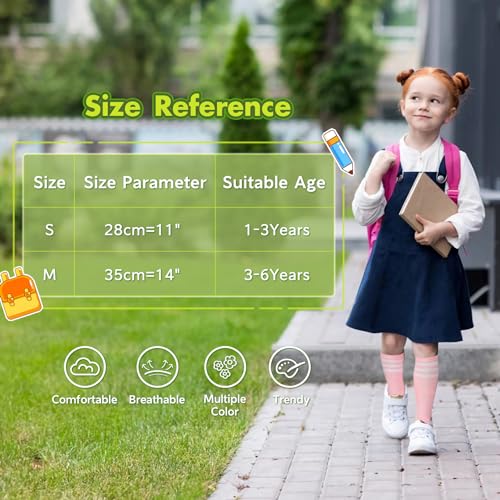 CULACCINO Kids Soccer Socks - Toddler Stripes Knee High Athletic Tube Socks for Girls Sports and Baseball4