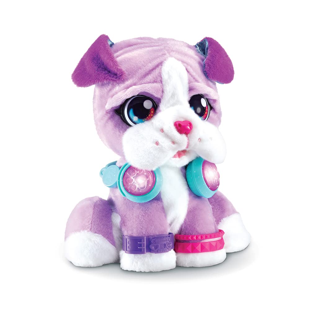 VTech – DJ Beat Boxer, Peluche Interactive, Jouet Chien Interactif, Jouet Beatbox – Dès 4 Ans - Version FR 551505 Multicolore
