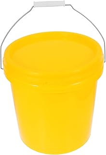 LAPYAPPE 10l Food Safe Fermenting Bucket with Airtight Seal and Sturdy Pp Material, for Homebrew and Making Fermented Food...