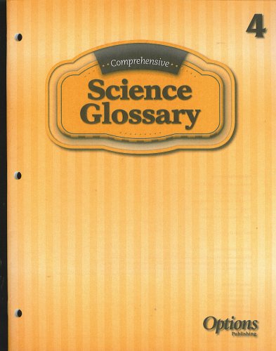 Comprehensive Science Glossary, Level 4 (Options Publishing): Linda ...