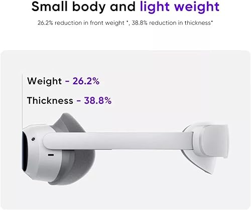 Miniatura 5 de Game Accessories Global Edition VR Headset 8G 256GB All-in-One Virtual Reality Watch Food Ball 4K Display VR Glasses Connect Steam Virtual Reality.