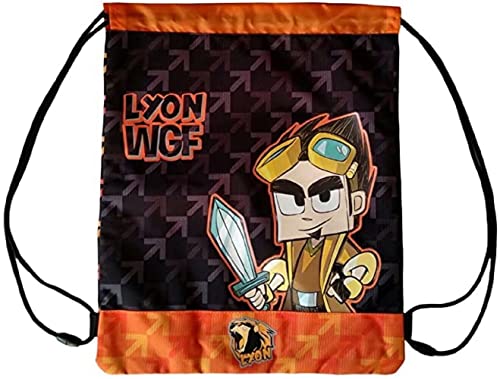 Sac de gym à cordon Lyon 41x34 cm pour le sport et les loisirs