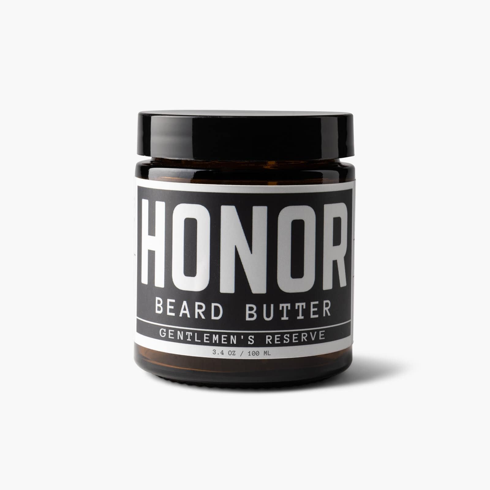 Honor Initiative Beard Butter - Oud, Smoke, Cedarwood, Bourbon - Softens & Conditions Beard Hairs - Only Clean & Simple Ingredients - 3.4 fl. oz.