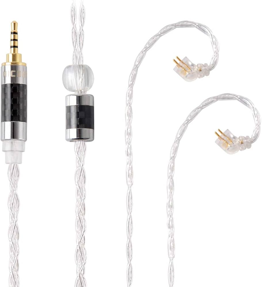 Amazon | NICEHCK LitzPS 4n 純銀 イヤホンケーブル NX7 2Pin 2.5mm Amazon | NICEHCK LitzPS 4n 純銀 イヤホンケーブル NX7 2Pin 2.5mm