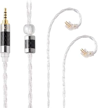 Amazon | NICEHCK LitzPS 4n 純銀 イヤホンケーブル NX7 2Pin 2.5mm