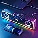 Brondbend Colorful Sound Bluetooth 5.3 Subwoofer High Power Home Video Desktop Today Deals Prime Wireless Strip Long Dual Speaker Speaker Sound Bar TV Karaoke Sound