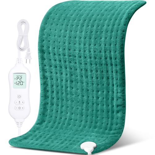 NOWWISH Heating Pad for Back Pain Relief & Period Cramps, 33x17 Inches Large Electric Heating Pad...