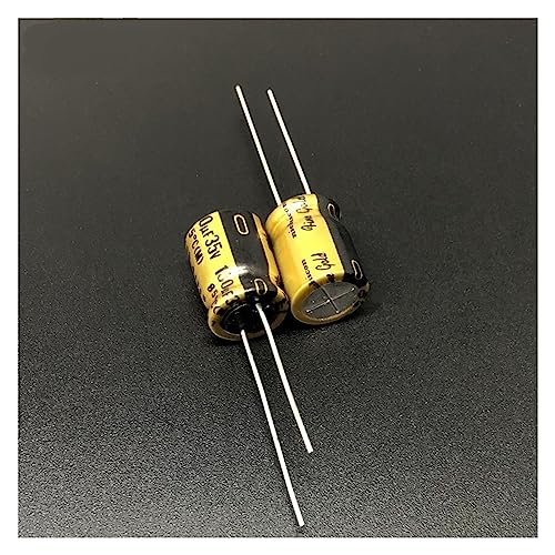 PEHUB 5 pièces 100uF 35V série FG (Or Fin) 10x12.5mm 35V100uF condensateur Audio HiFi Haute qualité