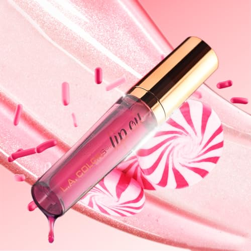 Image of L.A. COLORS Sweetie Lip Oil - Moisturizing, Non-Greasy Hydrating Lip Gloss with Candy Scent for Smooth, Soft, and Plump Lips, Perfect for Dry Lips
