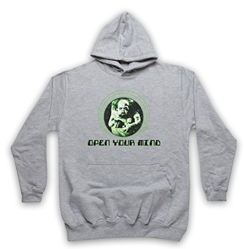 Sweat a capuche de science fiction en tissu chaud avec visuel Arnold grand format