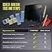 VINTEZ Privacy Screen Adhesive Tabs and Strips for Computer Monitors and Laptops - Replacement kit