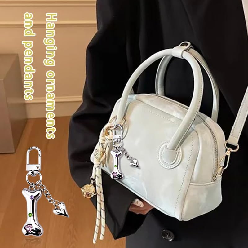 Y2K Keychain for Purse Charms for Handbags Backpack Accessories for Women Girls Keychain Charms for Bags image 5