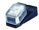  Aspöck Flexipoint Begrenzungsleuchten Umrissleuchten Positionsleuchten mit Halter LED weiß 1 Set=2 Stück Anhänger LKW Wohnwagen Nutzfahrzeuge Trailer