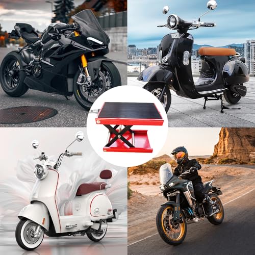 Table élévatrice pour moto ciseaux et kit de cric de voiture