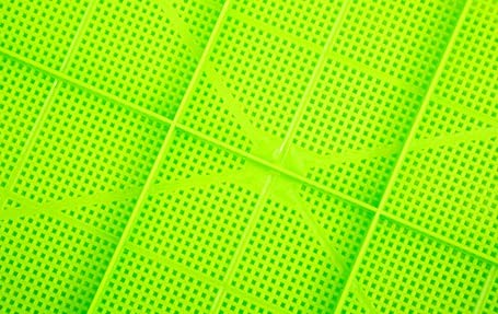 Image of Tb3124 Microgreen Trays (2 Sets) By Grewery Farm Llp | Made Of Virgin Pp Material With Perforated Top Green Tray And Solid Green Color Bottom Tray (2)