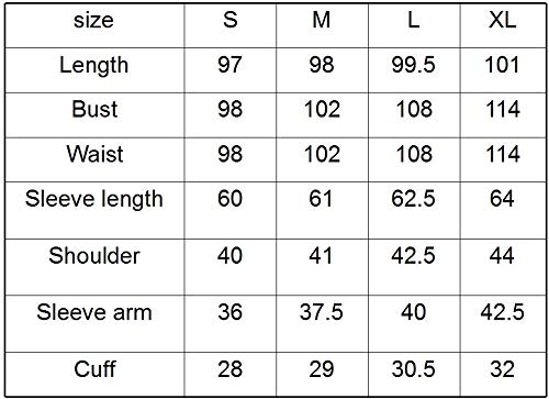 FIUWAND Donna Cappotto con Doppiopetto Medio e