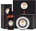 Mens gifts for Men Beard Care Grooming Kit Sandalwood Scented Beard Conditioner Oil Beard Butter + Mustache + Beard Balm Softener for Styling Shaping & Growth