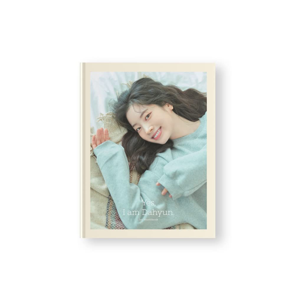 Kakao M DAHYUN TWICE - Yes, I am Dahyun. 1ST PHOTOBOOK (Beige ver 