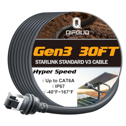 Câble Starlink V3 de rechange pour réparer les pannes d'antenne satellite Gen 3