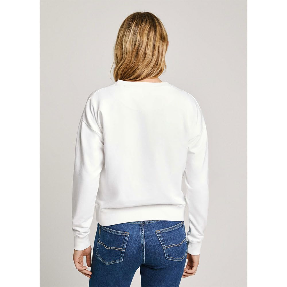 PEPE JEANS LSS_Sabina LS IP White Ladies L