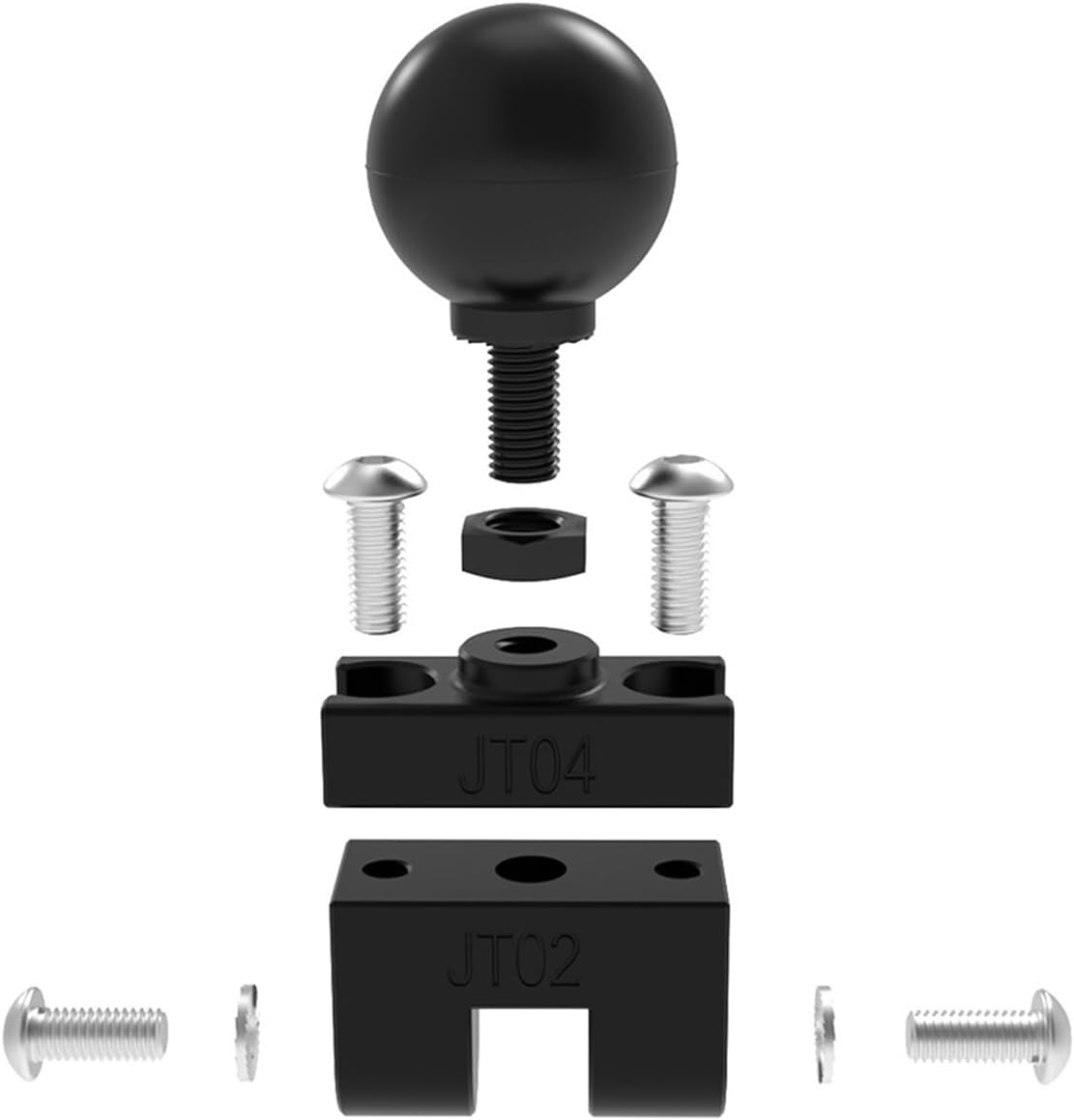 22mm 28mm GPS Handlebar Clamp Navigation Mount Bracket Compatible with Hyosung GV125 Cruise Aquila GV125S V-Twin Rieju Marathon Racing SMM(Type 6 only Adapter)