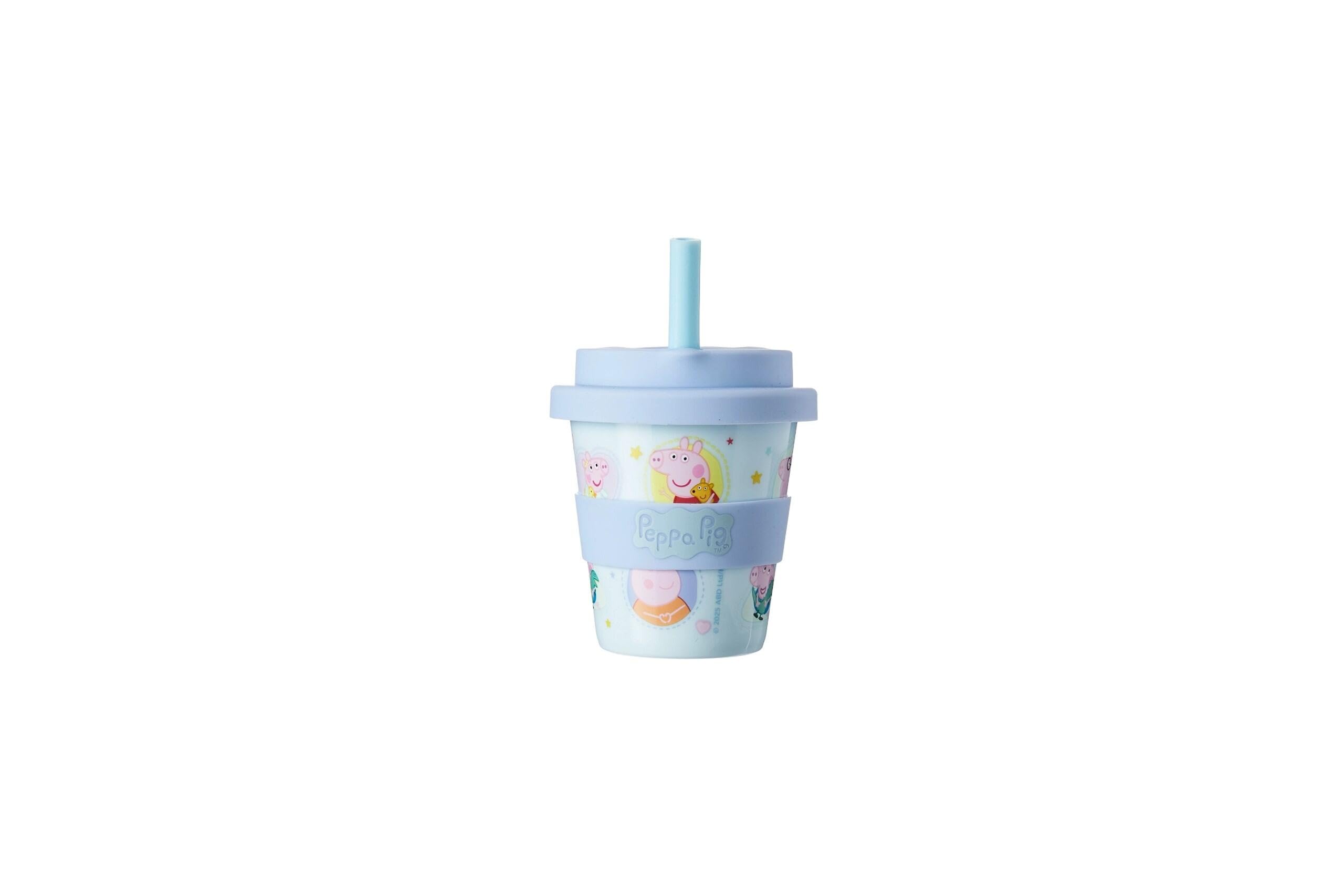 HOX Peppa Pig Kids Babyccino Travel Cup for Cold Drinks 100ml – BPA-Free Reusable Spill-Resistant & Portable