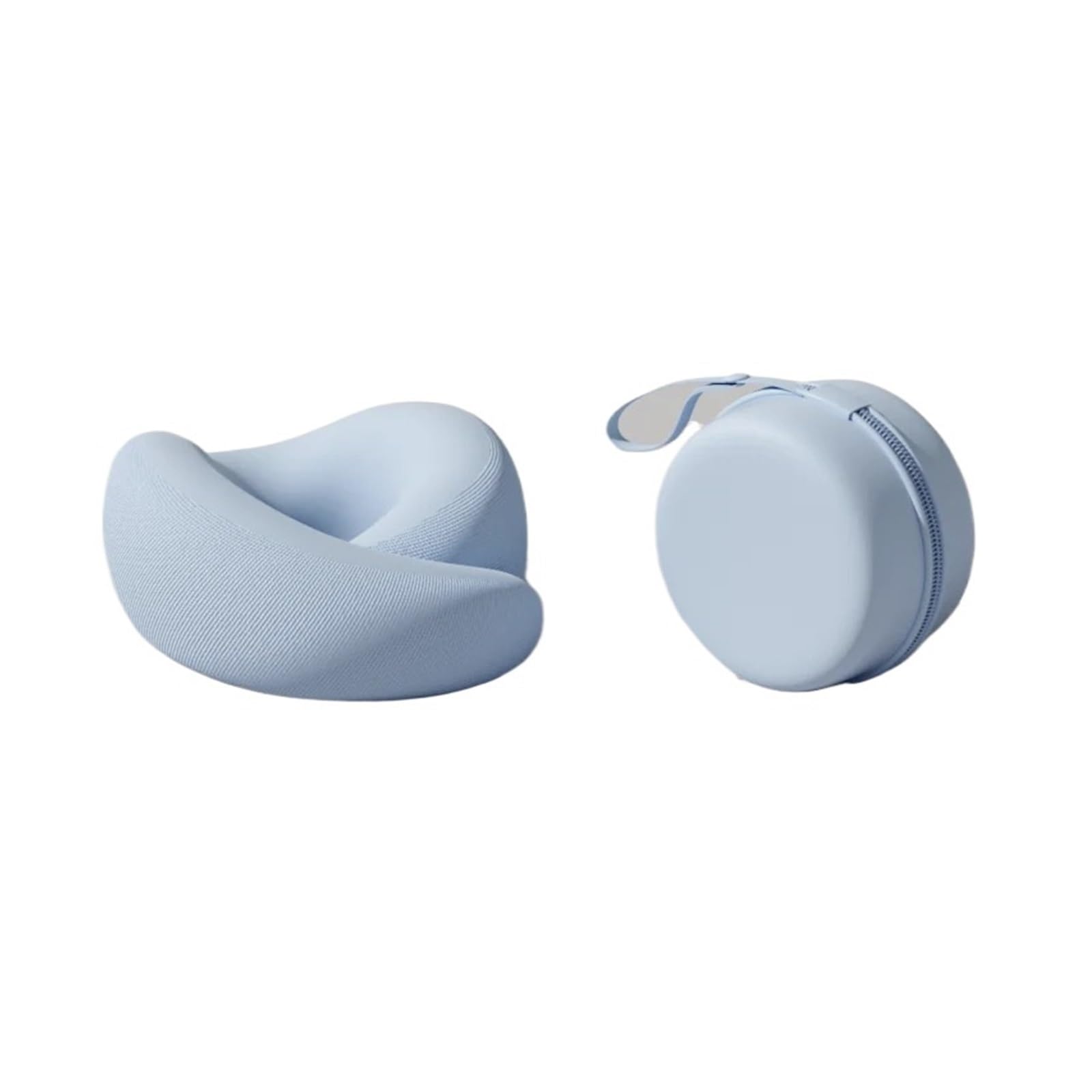 WWYYZAYC Neck Pillow Neck Support Pillow With Head Cushion Support Camping Neck Protect Soft Memory Foam Head Support(Blue)