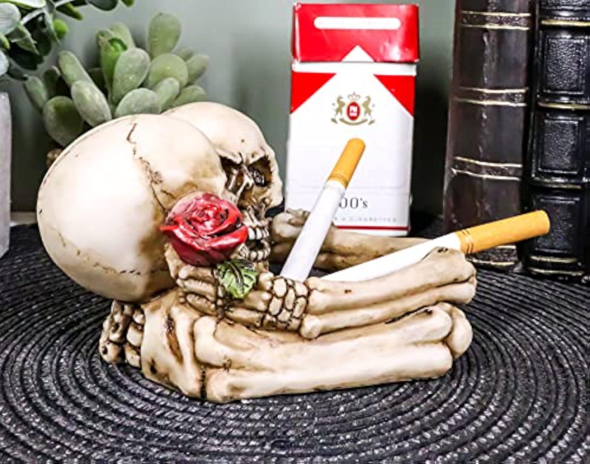 Eternal Skeleton Couple Cigarette Ashtray