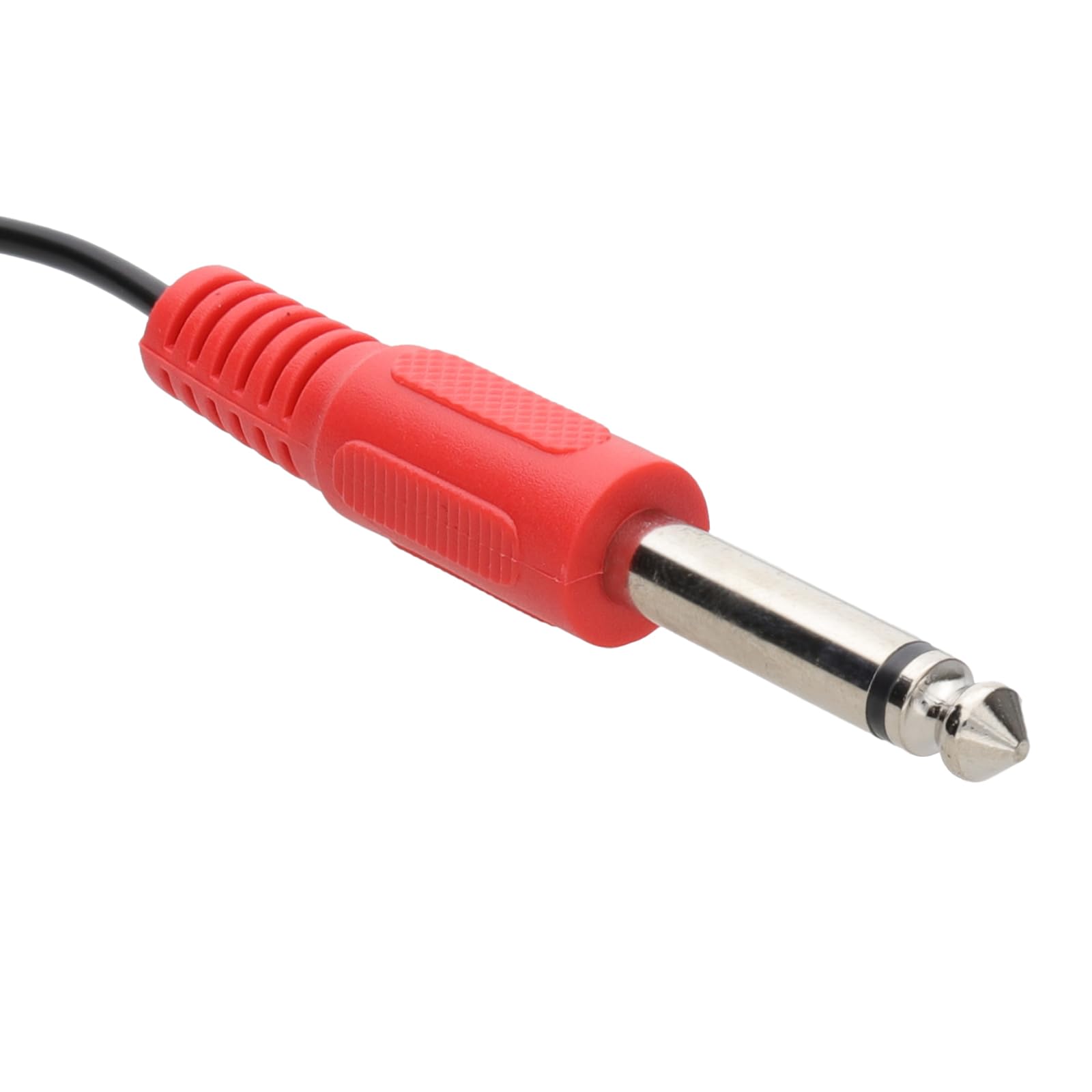 kenable 3,5 mm gniazdo stereo do podwójnych wtyczek mono jack 6,35 mm kabel adaptera