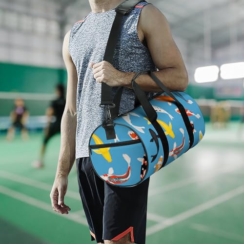 Sac week-end poisson rouge pour camping et voyage - 7